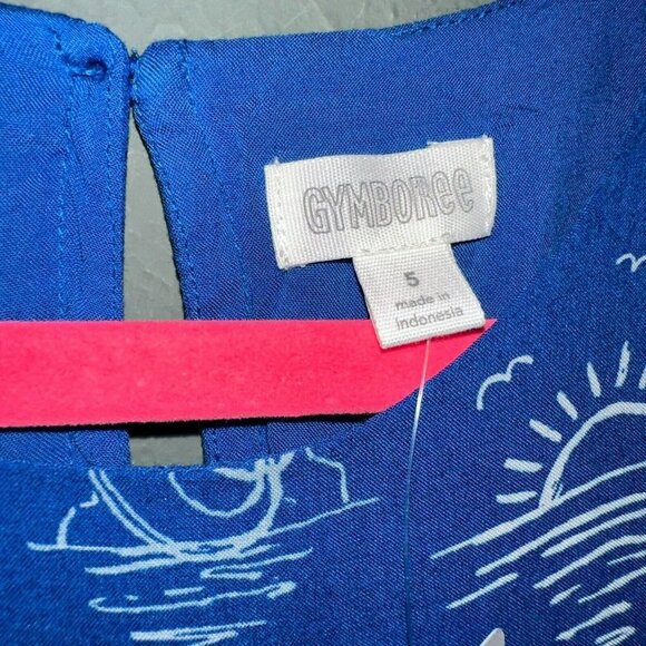 GYMBOREE Girls Mermaid Print Summer Dress Girls Size 5 - Picture 6 of 6